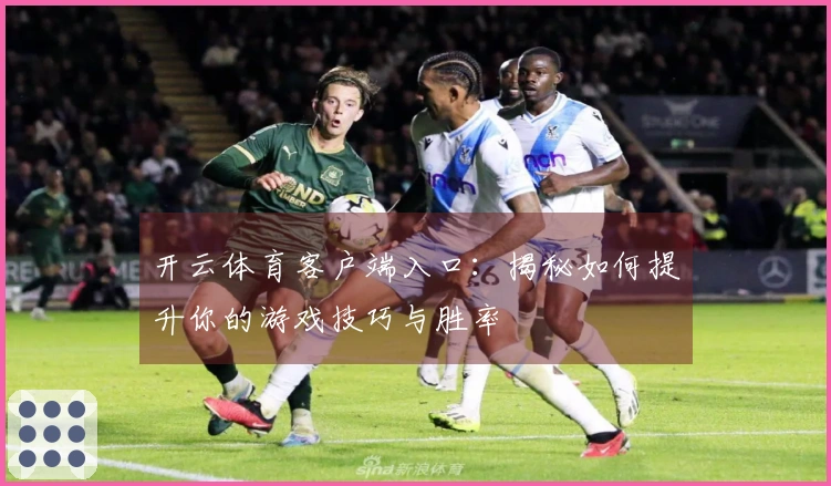 开云体育客户端入口:揭秘如何提升你的游戏技巧与胜率