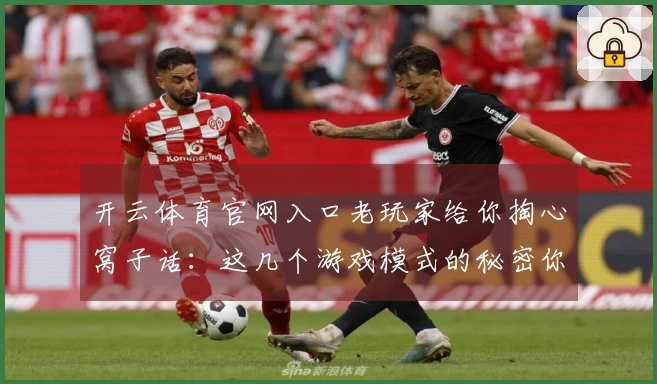 开云体育官网入口老玩家给你掏心窝子话：这几个游戏模式的秘密你真得知道！